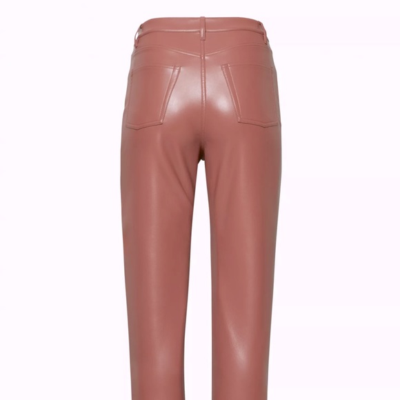 ARITZA - Wilfred - The Melina Pant - High-waisted Vegan Leather pants - Size 6 - Picture 5 of 15